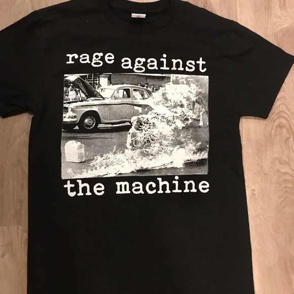 Rage Against The Machine Graphic Black Printed Tshirt small-xl - Picture 1 of 1